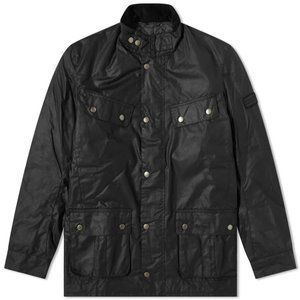 Brand New (NWT) - Barbour International Duke Waxed Jacket (Black, M)